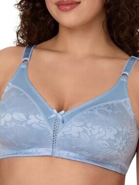 Bali 3372 Double Support Wireless Bra Spa Closure Comfort Women's 40D Smoothing